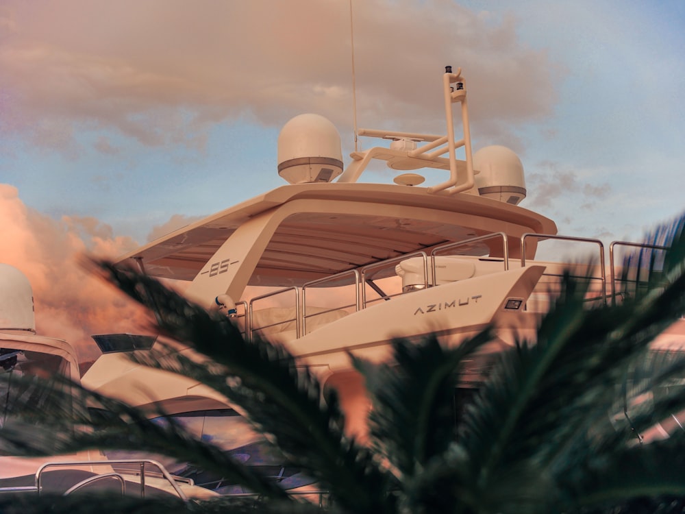 Mediterranean yacht returning to marina after a serviced engine trip